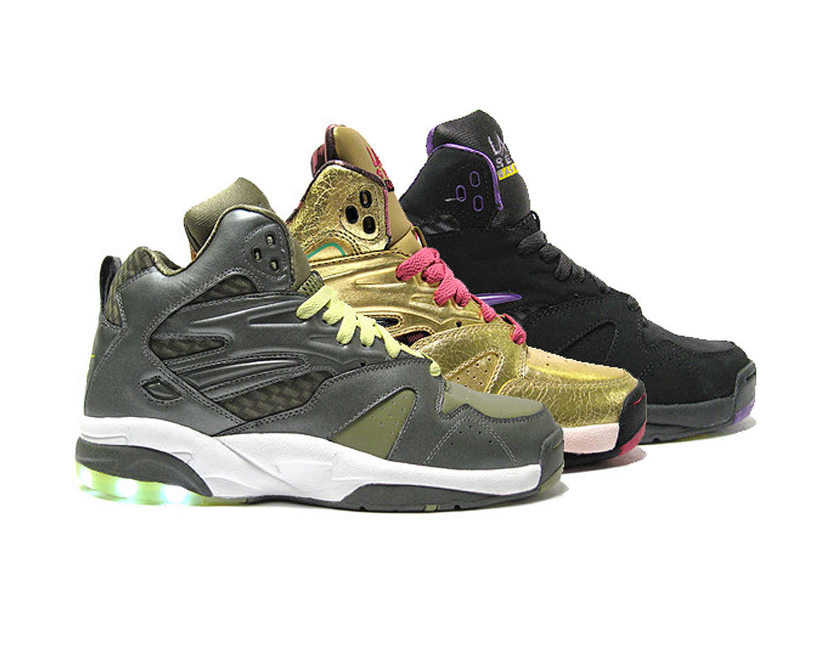 Trio of LA Gear Light Up Shoes from 90's