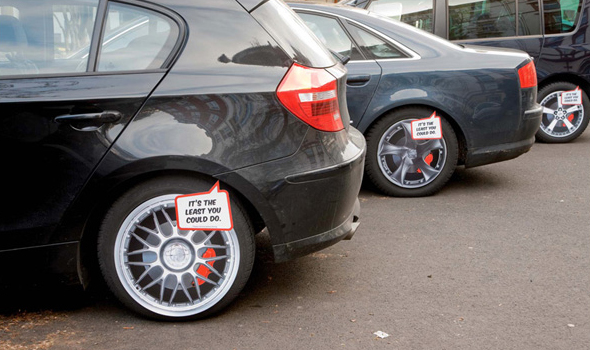 Keskin Rims Guerilla Marketing