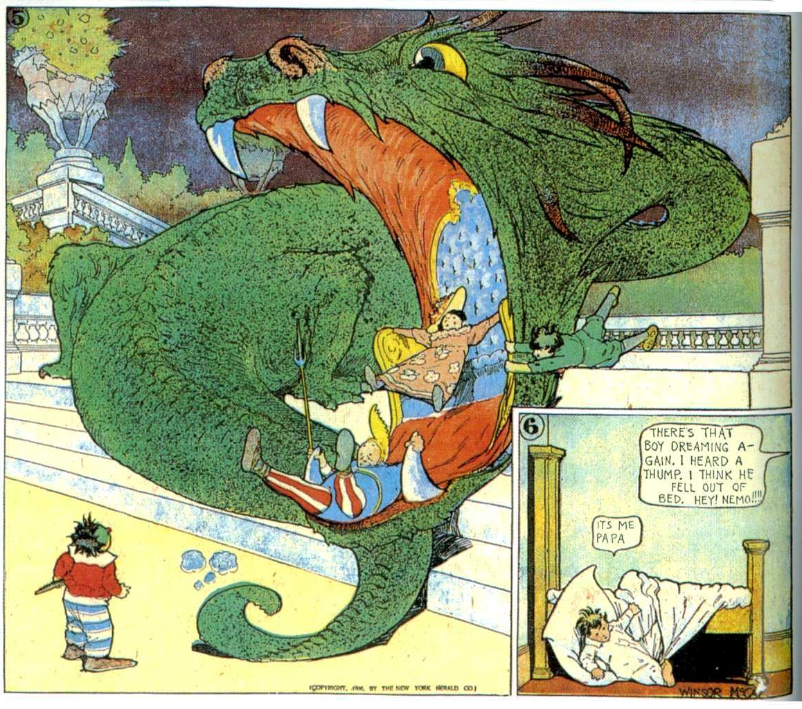 Little Nemo in Slumberland panel by Winsor McCay