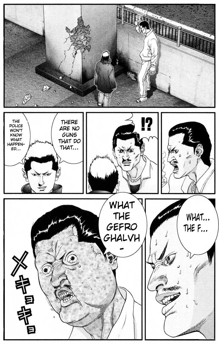 Gantz&rsquo; Chapter 55- Naked King