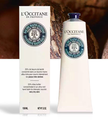 Luxurious L’Occitane Shea Butter Hand Balm for ultimate hand hydration and nourishment. #PamperYourself