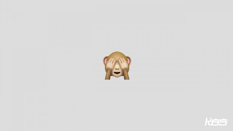 Monkey covering eyes emoji for playful dating expressions.