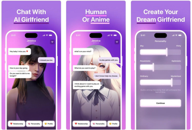 Chat with AI Girlfriend