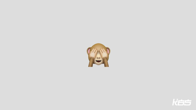 Playful monkey emoji covering eyes, representing shy or teasing behavior in online dating.