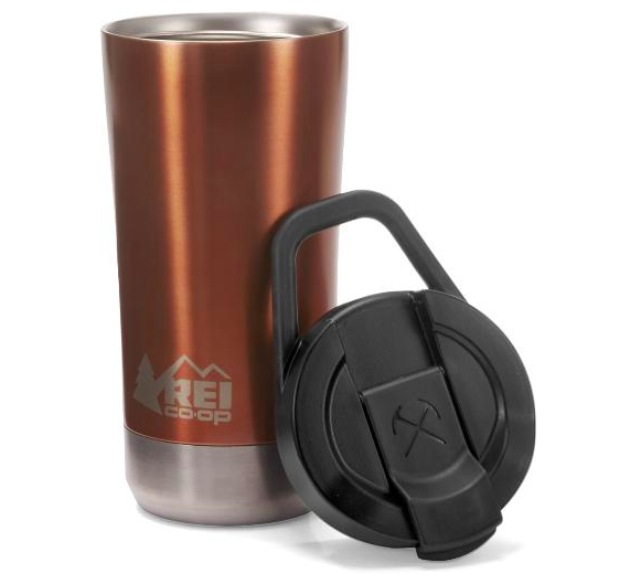 Stylish insulated travel mug keeping coffee hot and cold brew chilled, ideal for daily caffeine lovers. #SelfCare