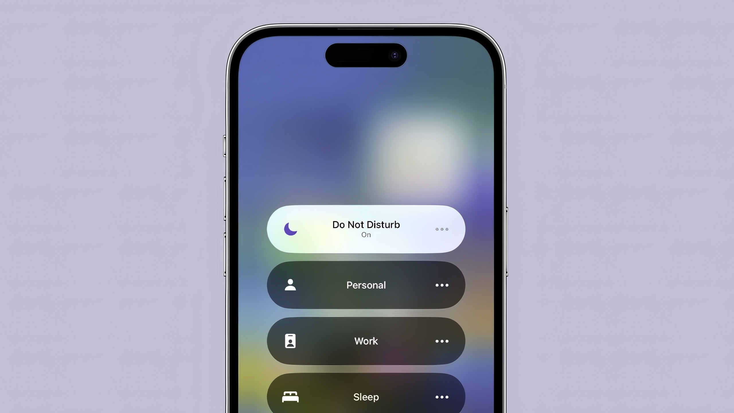 iPhone screen displaying Do Not Disturb mode representing the soft life approach to digital boundaries