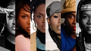 Empowered women hip-hop artists showcasing strength, talent, and resilience in a male-dominated indu.